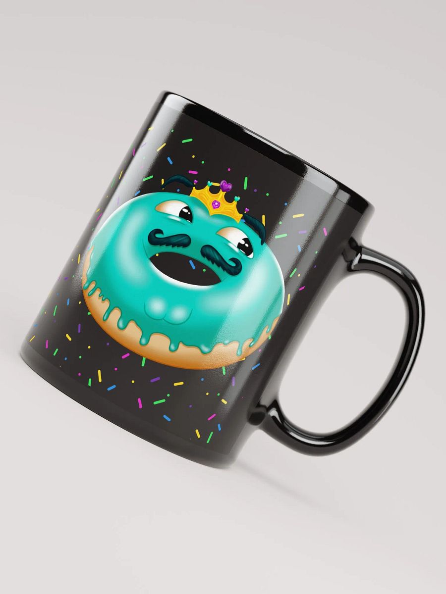 King of the Donuts Black Mug product image (8)