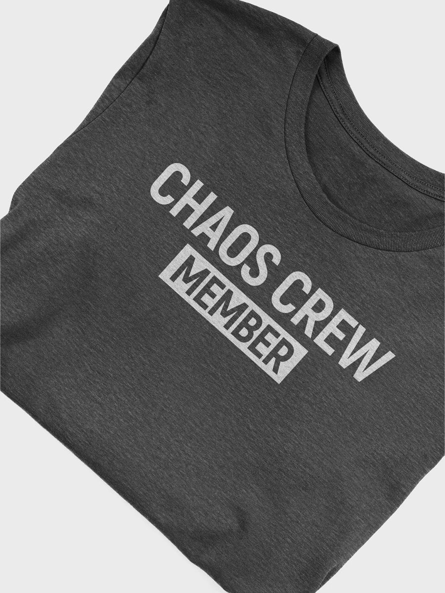 Chaos Crew Member Script Lightweight Tee product image (5)