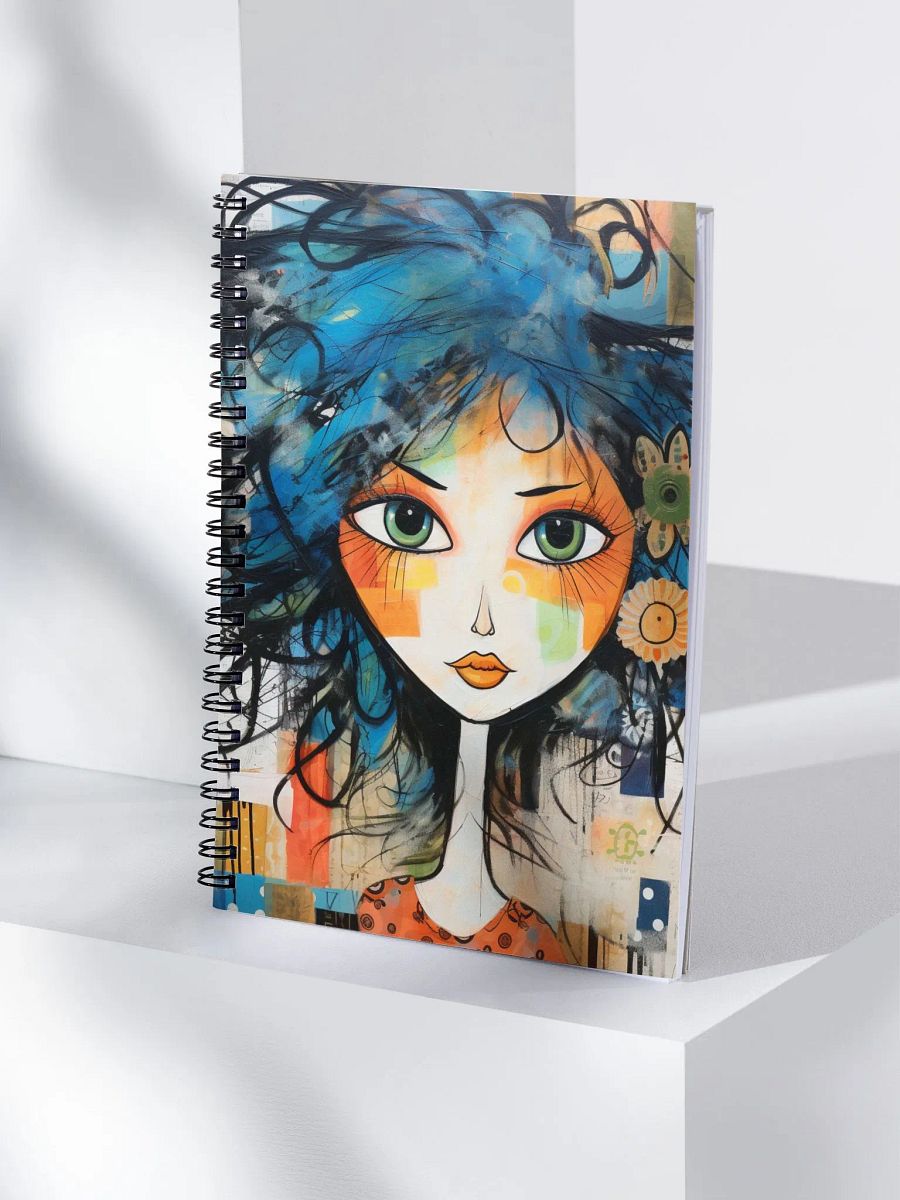 Pansy Paintwell Spiral Notebook product image (4)