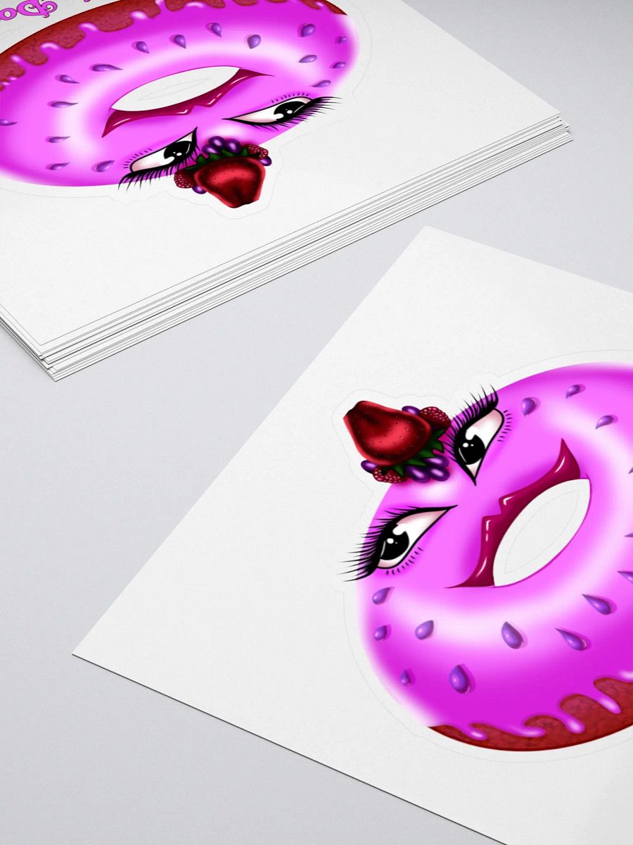 I'm A Donut Girl KissCut Sticker product image (12)