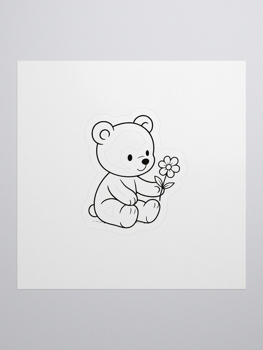April Blossom Teddy Stickers product image (1)