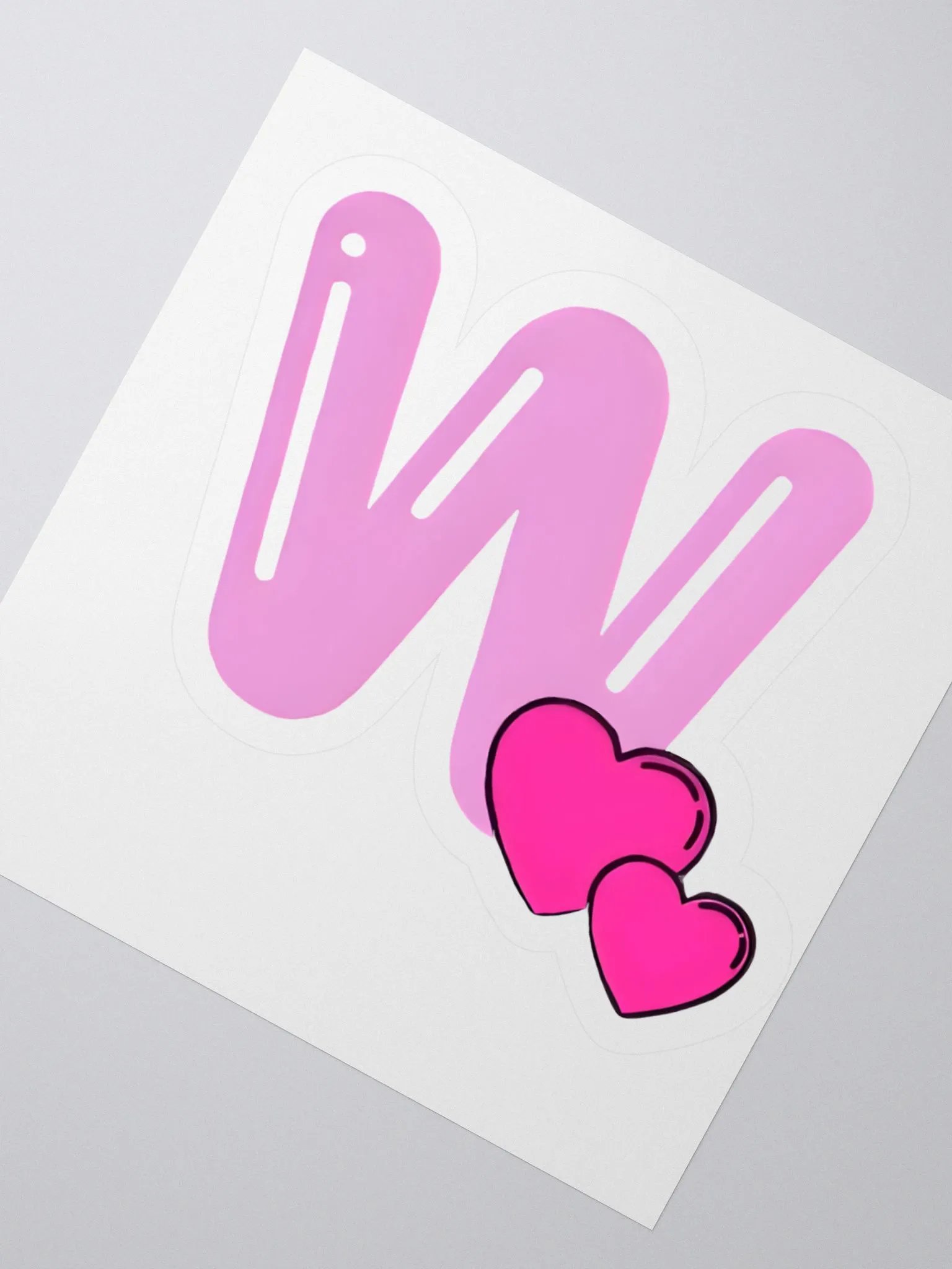 W sticker product image (9)