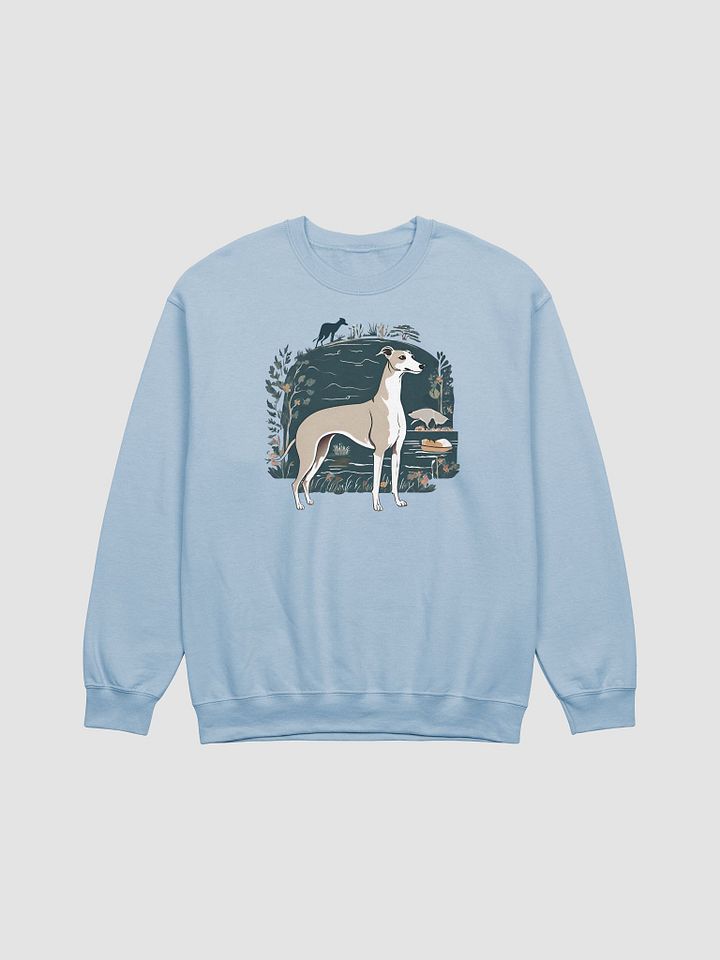Botanical Greyhound Crewneck Sweatshirt product image (2)