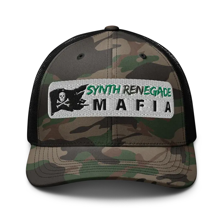 S.R.M CAMO HAT MEAN GREEN product image (1)