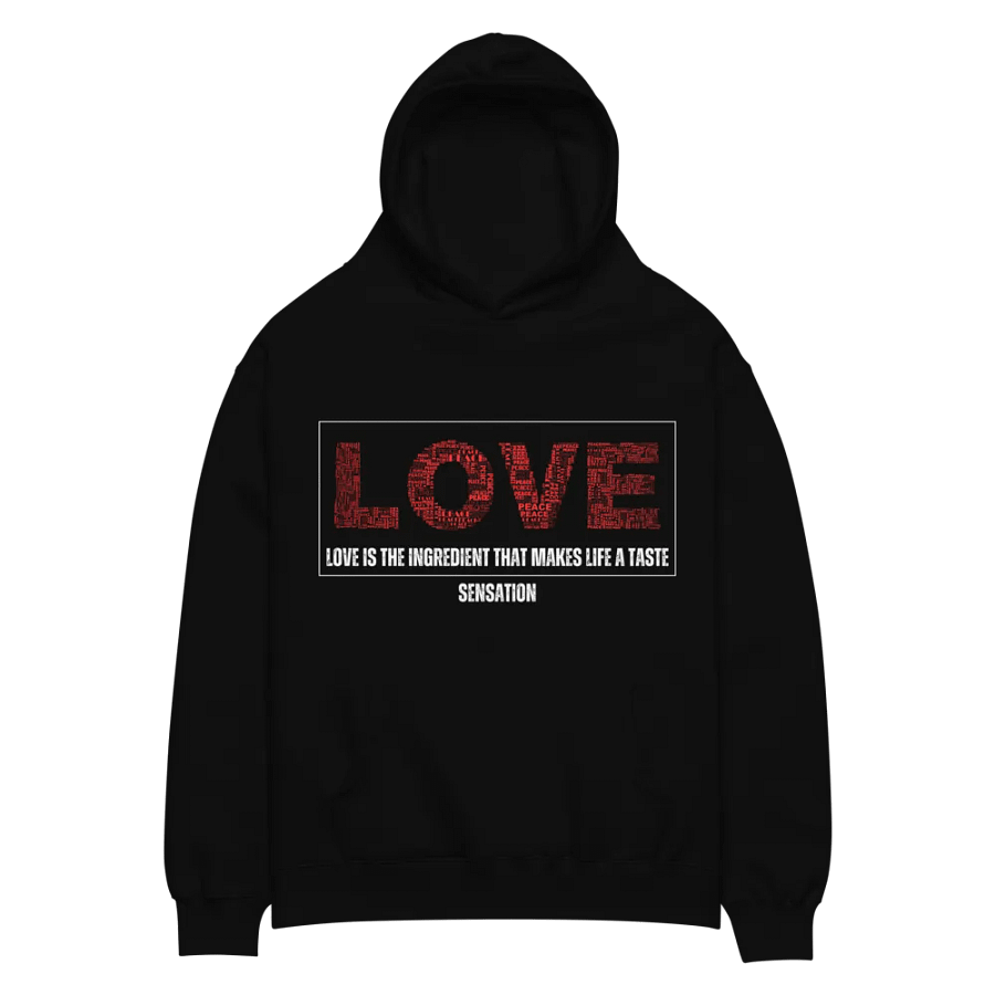 Love is the ingredient that makes life a taste sensation hoodie product image (2)