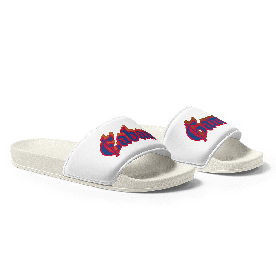 Bold Blue Cabana Men's Slides product image (4)