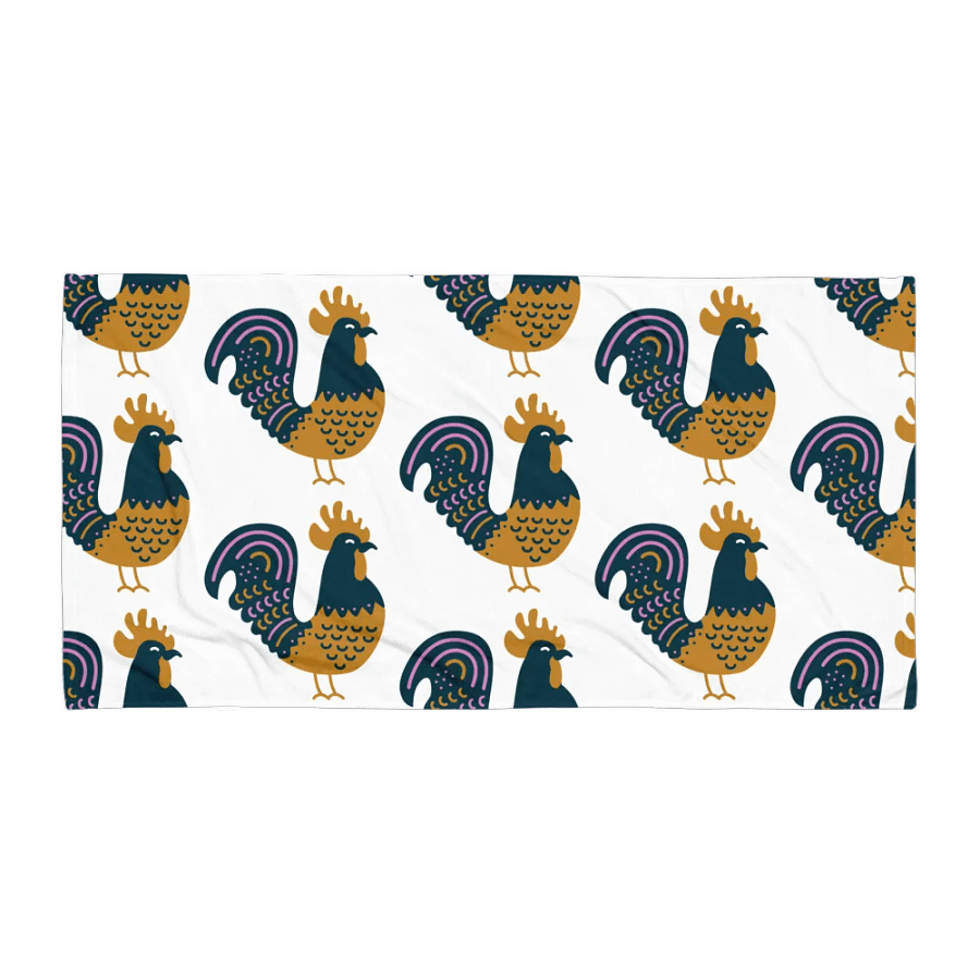 Rooster Bath Towel product image (1)
