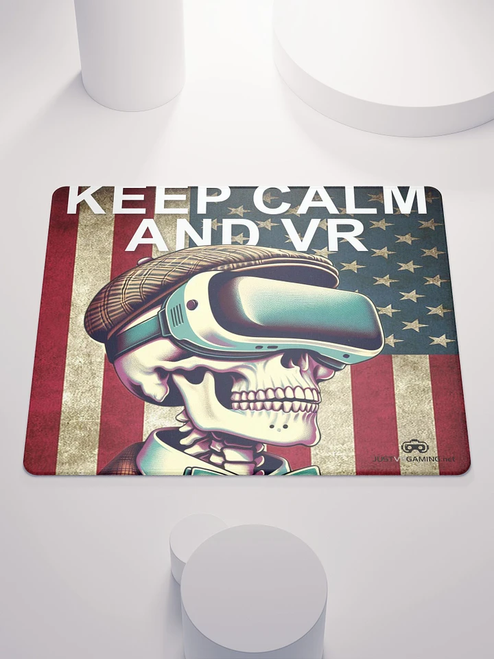 KEEP CALM and VR! [USA Leaned Edition] - Gaming Mouse Mat! product image (1)