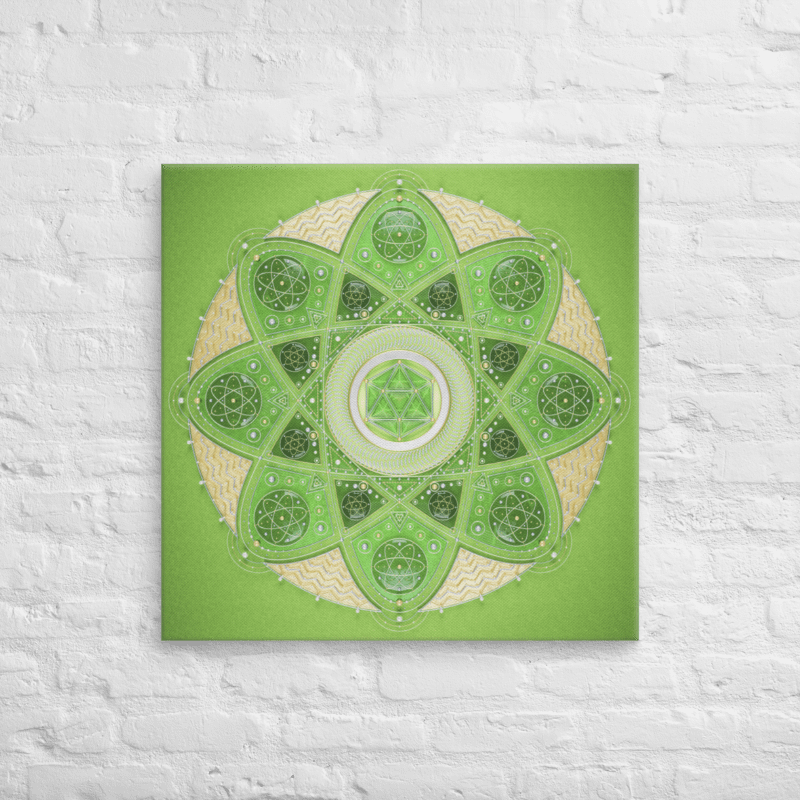 Mandala of Love Canvas Print product image (1)