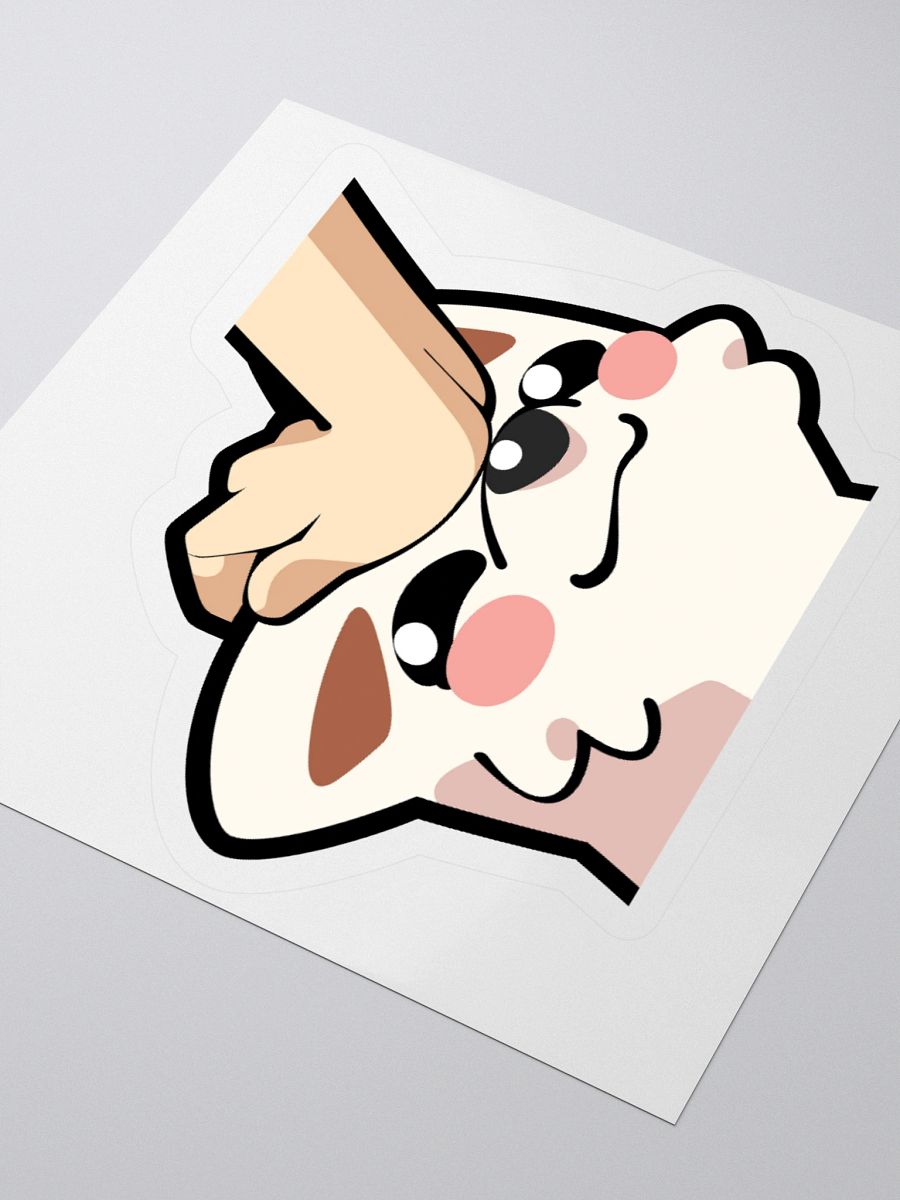 Pet the Dog Sticker product image (5)