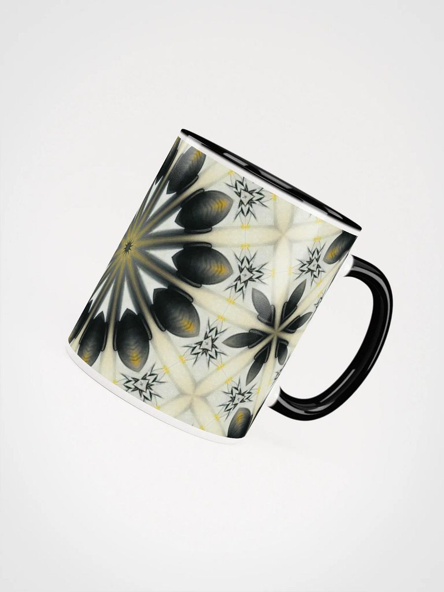 Kaleidoscopic Petals Ceramic Mug product image (8)