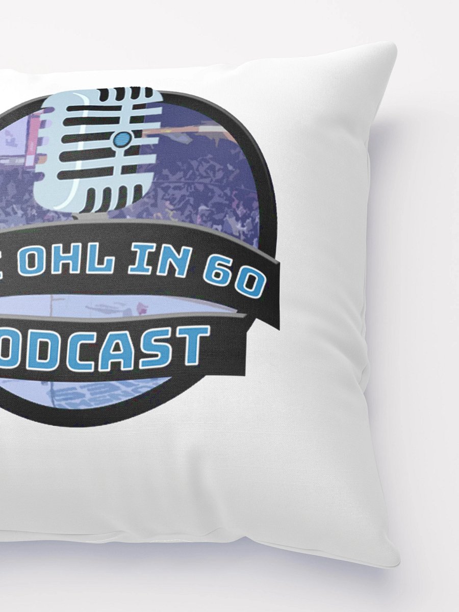 OHL in 60 Podcast Pillow product image (2)