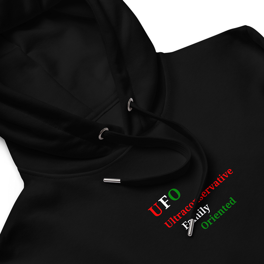 UFO Ultraconservative Family Oriented Premium Eco Hoodie product image (8)