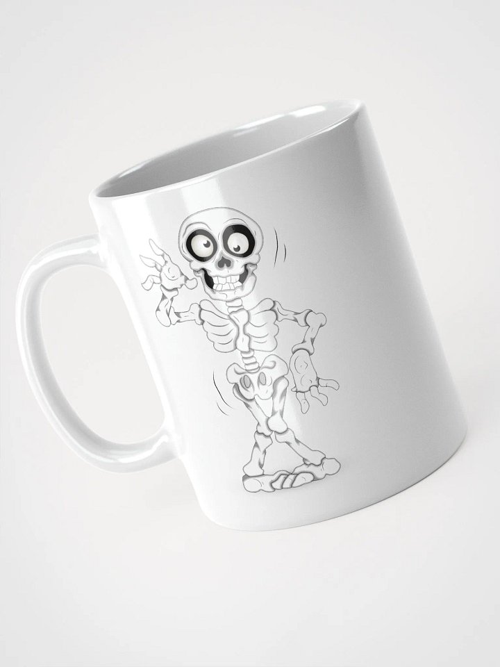 dancing skull mug product image (2)