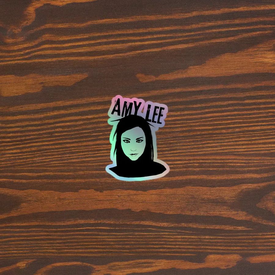 Holographic Amy fan art Sticker Set product image (3)