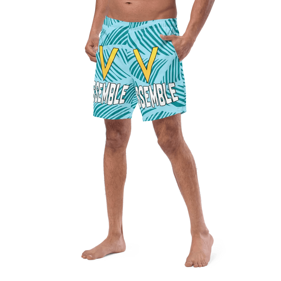 Tropical Vibes All-Over Swim Shorts product image (7)