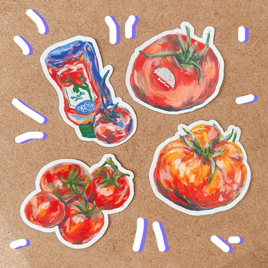 Stickers set Tomatoes product image (1)