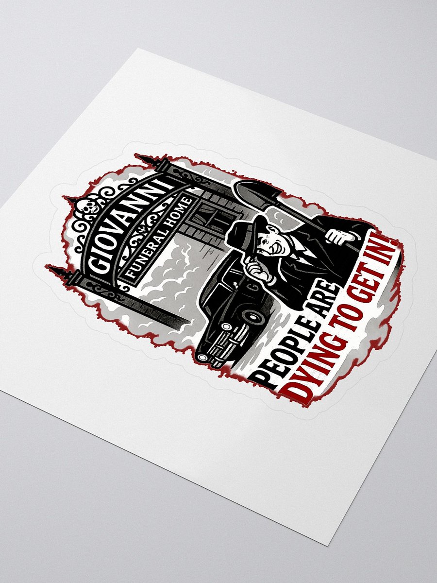 Giovanni Funeral Home Sticker Collection product image (3)