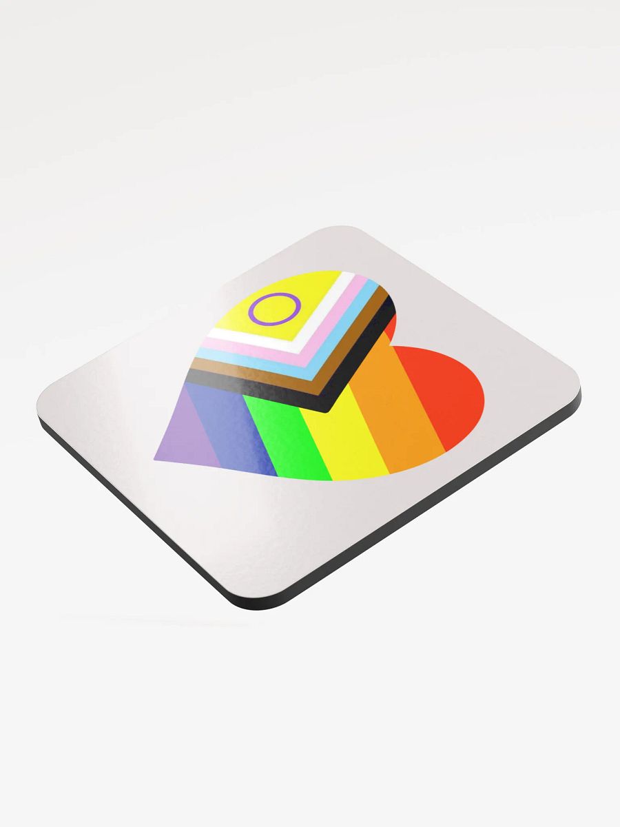 Pride Heart Coaster product image (3)