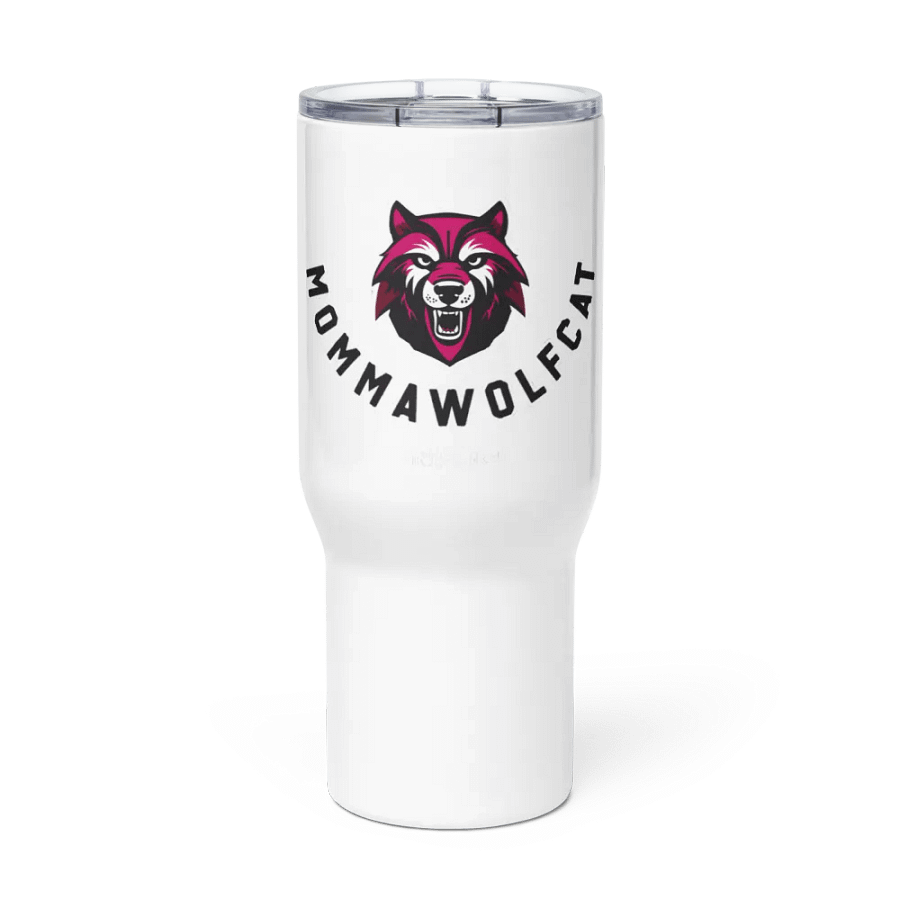 MOMMAWOLFCAT Stainless Steel Travel Mug product image (2)