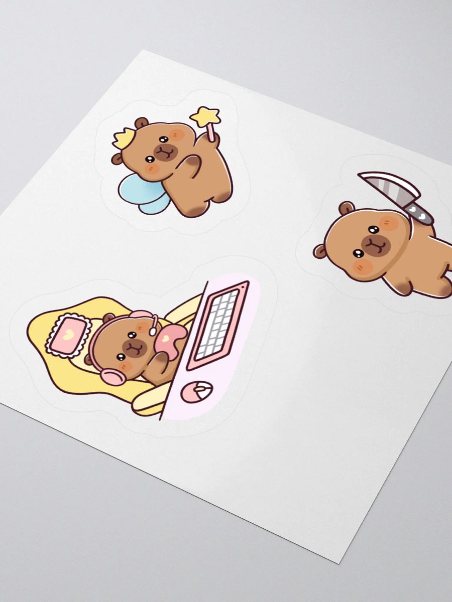 Capybara Sticker Sheet product image (3)