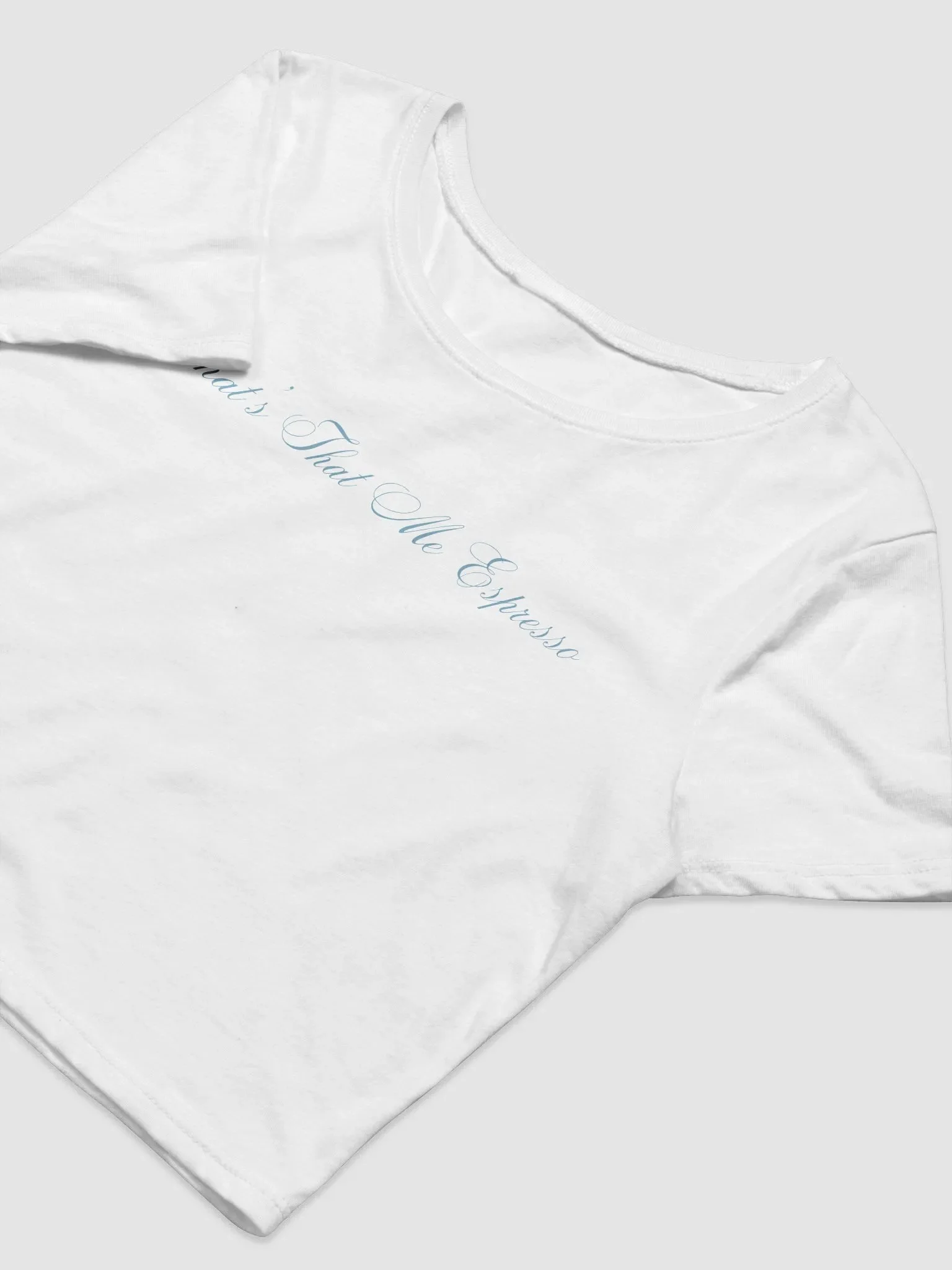 That's That Me Espresso - Cropped Tee product image (5)