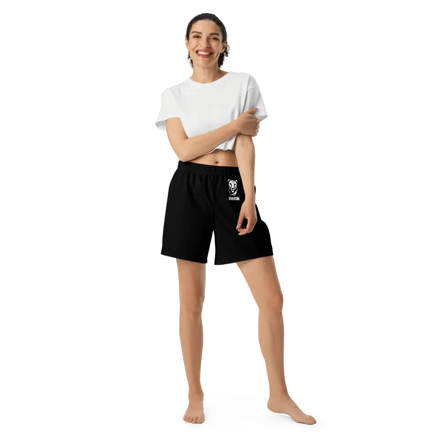 cheetah athletics shorts black product image (5)