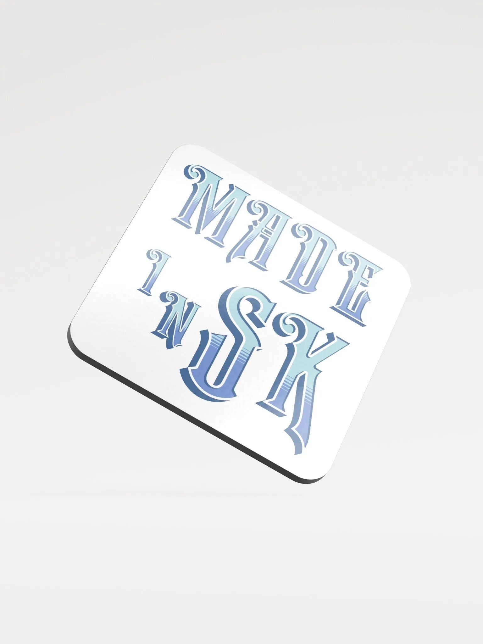 Made In SK Saskatoon Saskatchewan Glossed Cork Coaster product image (2)