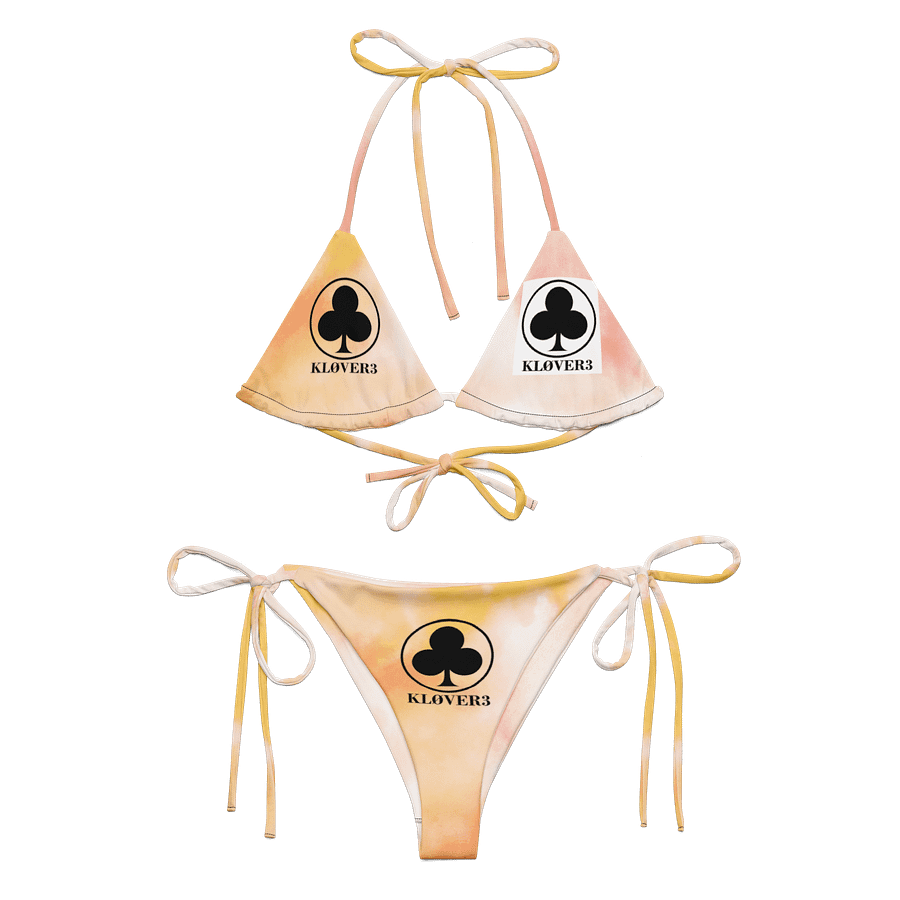 Kløver3 Club Symbol Playing Card Bikini Set product image (2)