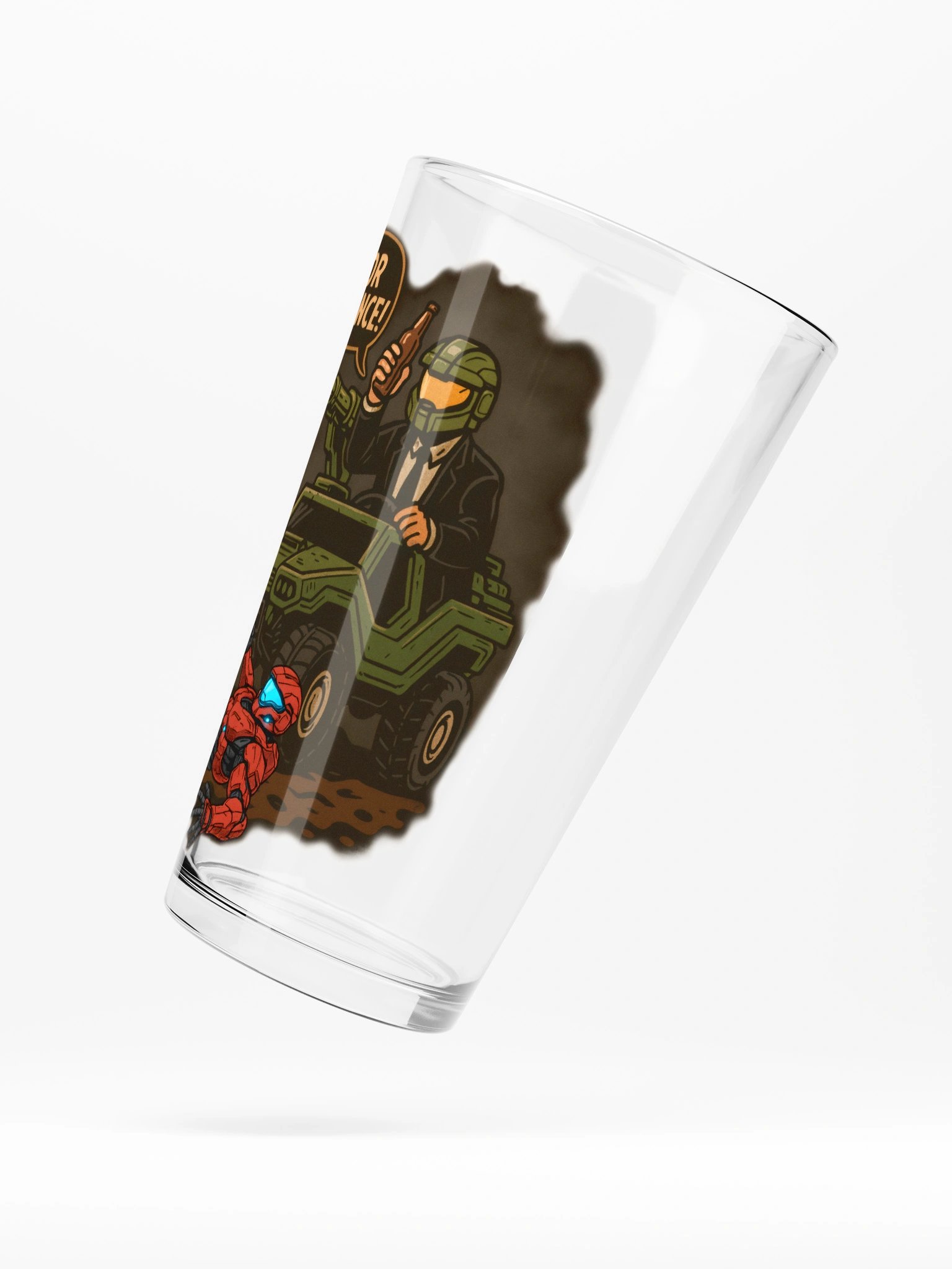 FOR SCIENCE! Shaker Pint Glass product image (5)