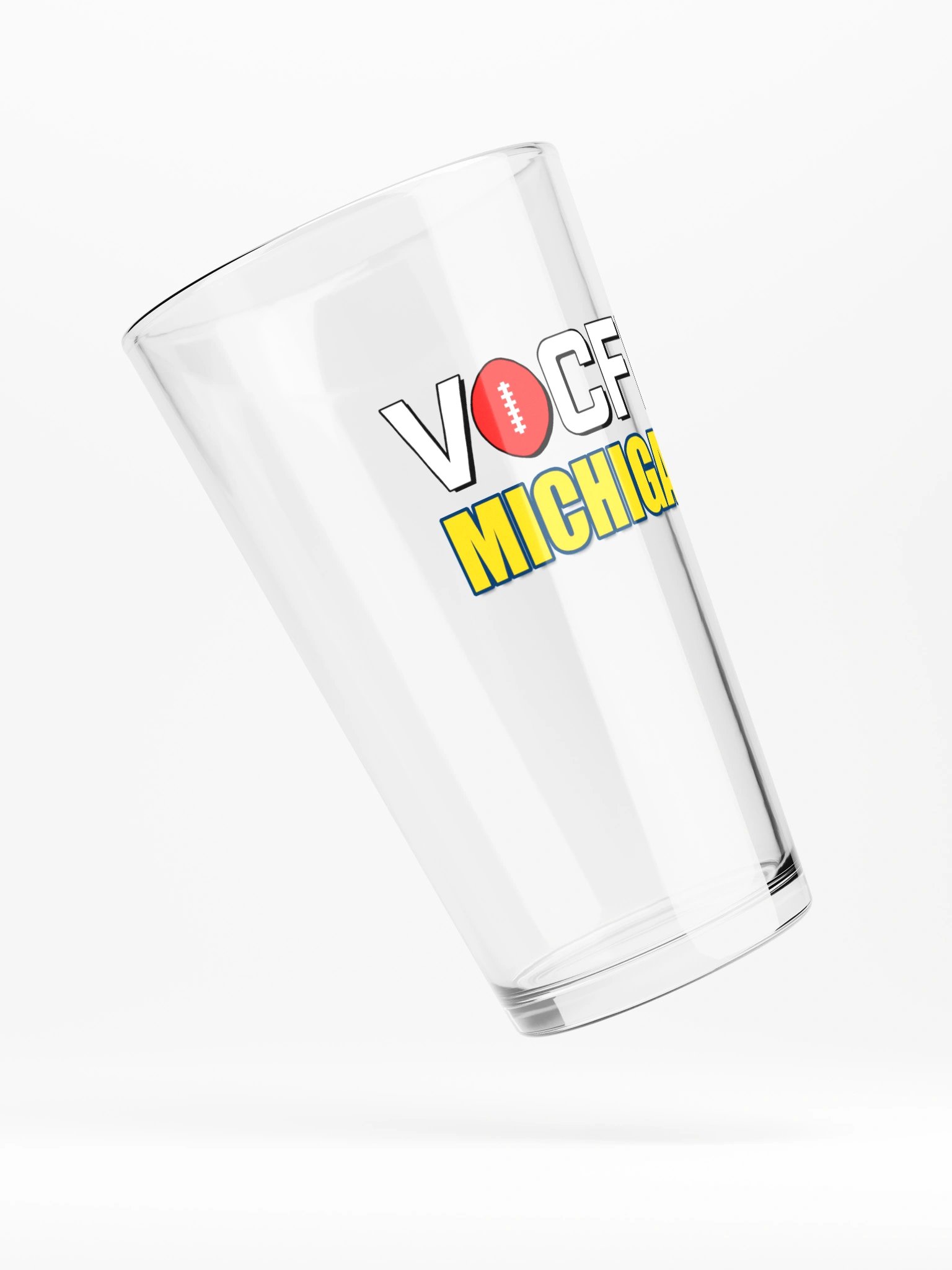 Michigan VOCFB Pint Glass product image (4)