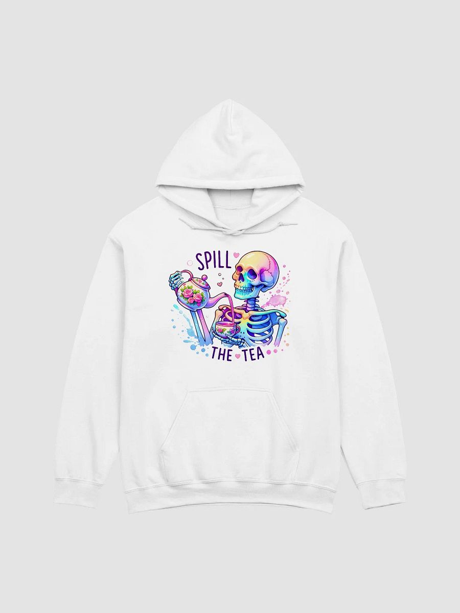 'Spill the Tea' Vibrant Skeleton Hoodie product image (45)