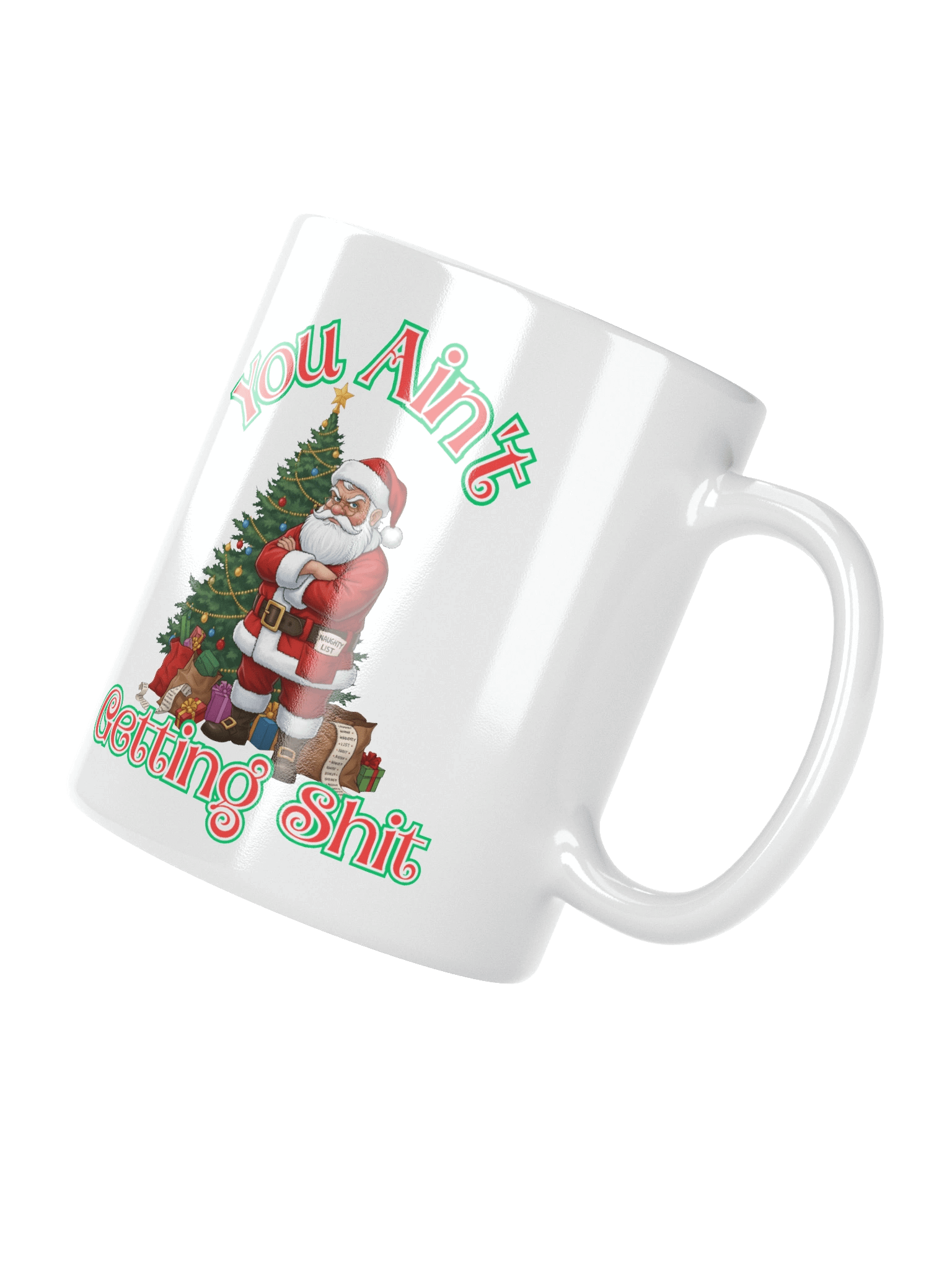 “You Ain’t Getting Shit Mug – Funny Sassy Coffee Mug, Bold Statement Gift for Her, Office Humor, Sarcastic Drinkware” product image (7)