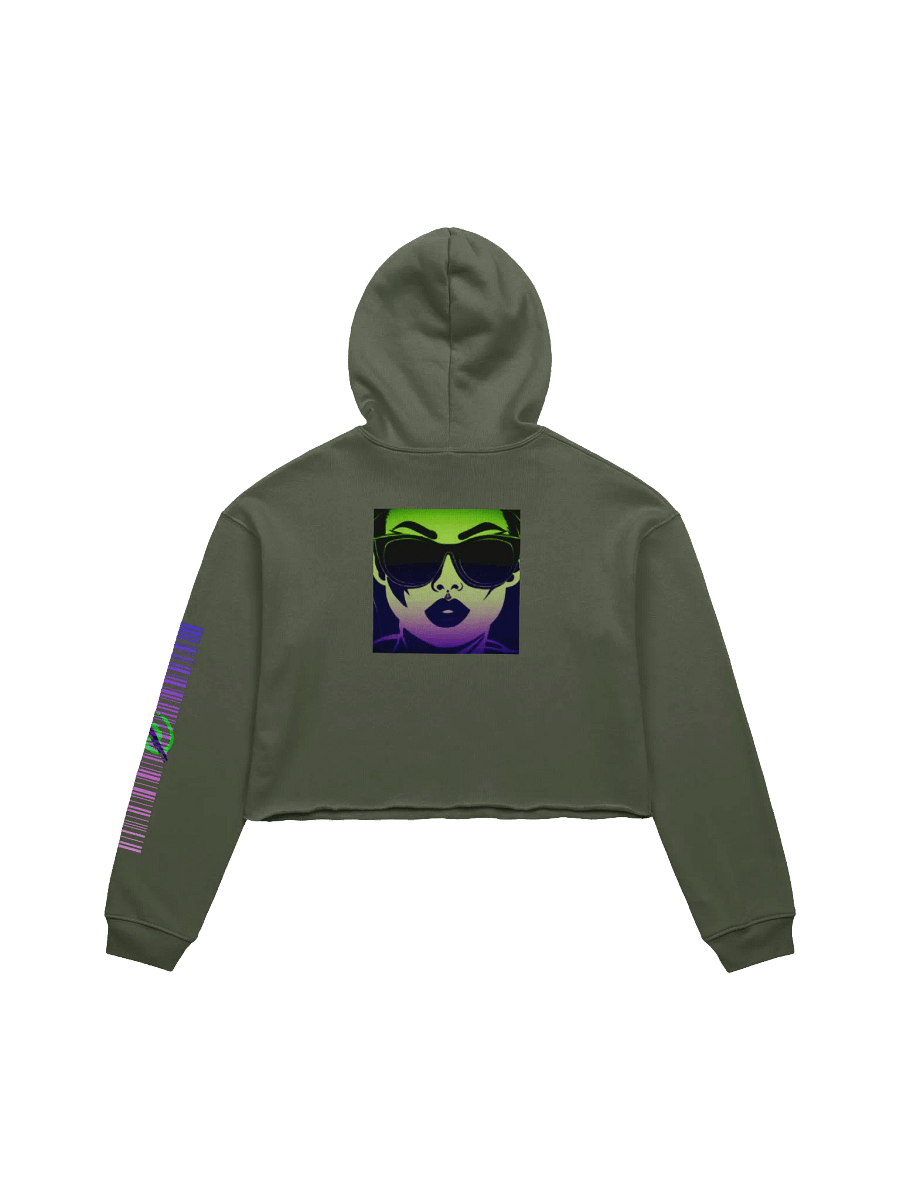 The PASP OG x Barcode Logo Cropped Hoodie product image (2)