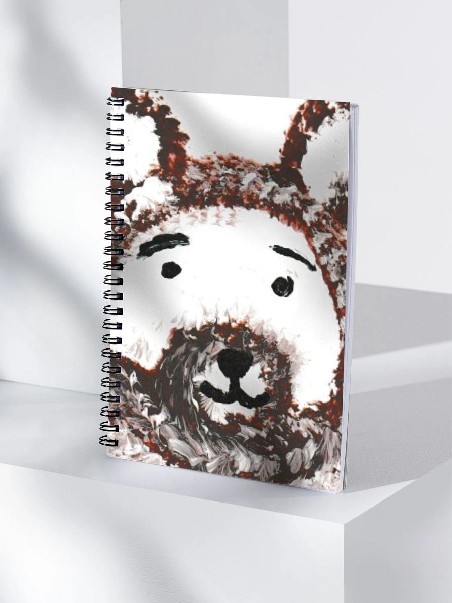 Whimsical Furry Friend Spiral Notebook product image (2)