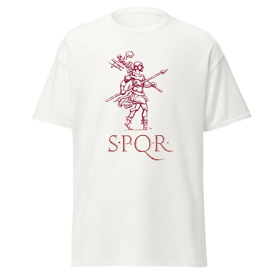 Romulus Ancient Rome's Founder Roman Authentic Art 135 AD, White T-Shirt product image (1)