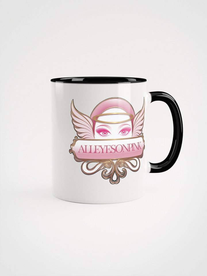 All Eyes on Pink Ceramic Mug product image (1)