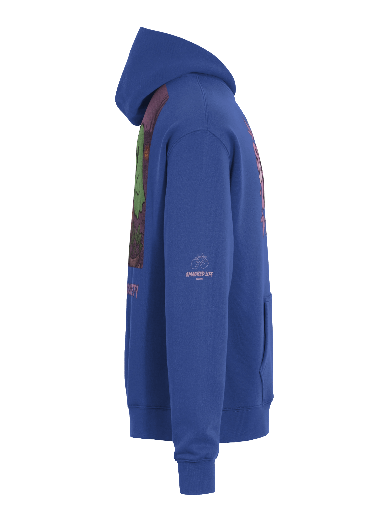 Smacked in Love – Oversized Unisex Hoodie (Black) product image (23)