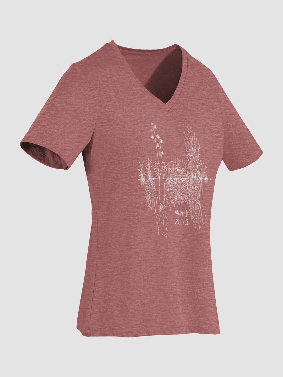 Deep Roots (Women's Relaxed V-Neck T-Shirt) product image (17)