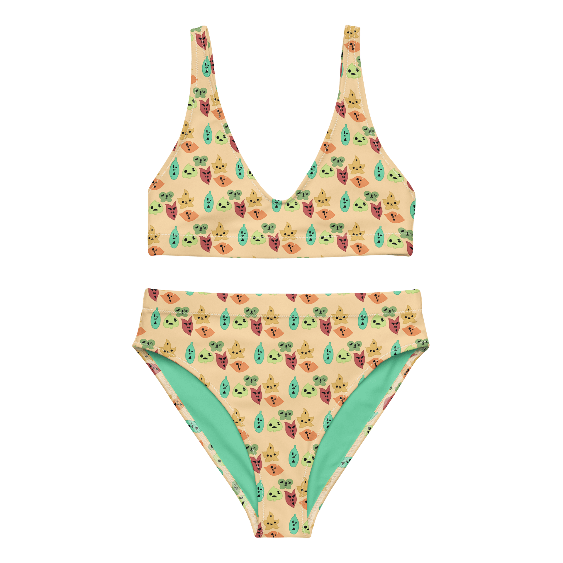 Korok High-Waisted Bikini product image (1)