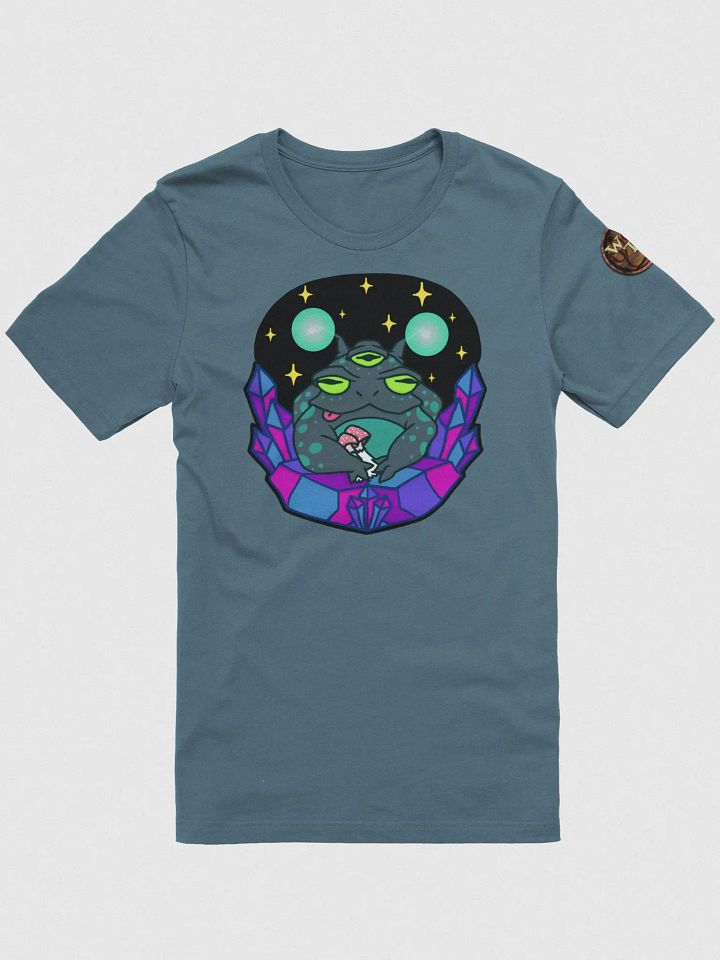 Dark Grey Alien Frog T-Shirt product image (2)