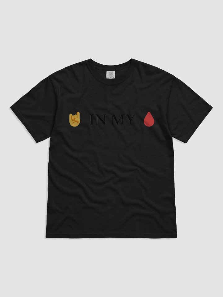 Metal in my Blood: Heavyweight T-Shirt product image (1)