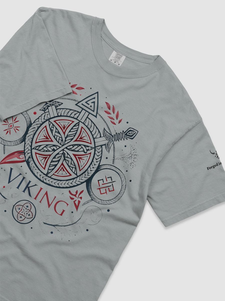 Forged In Valhalla: Emblem of the Eternal Viking Tee product image (36)