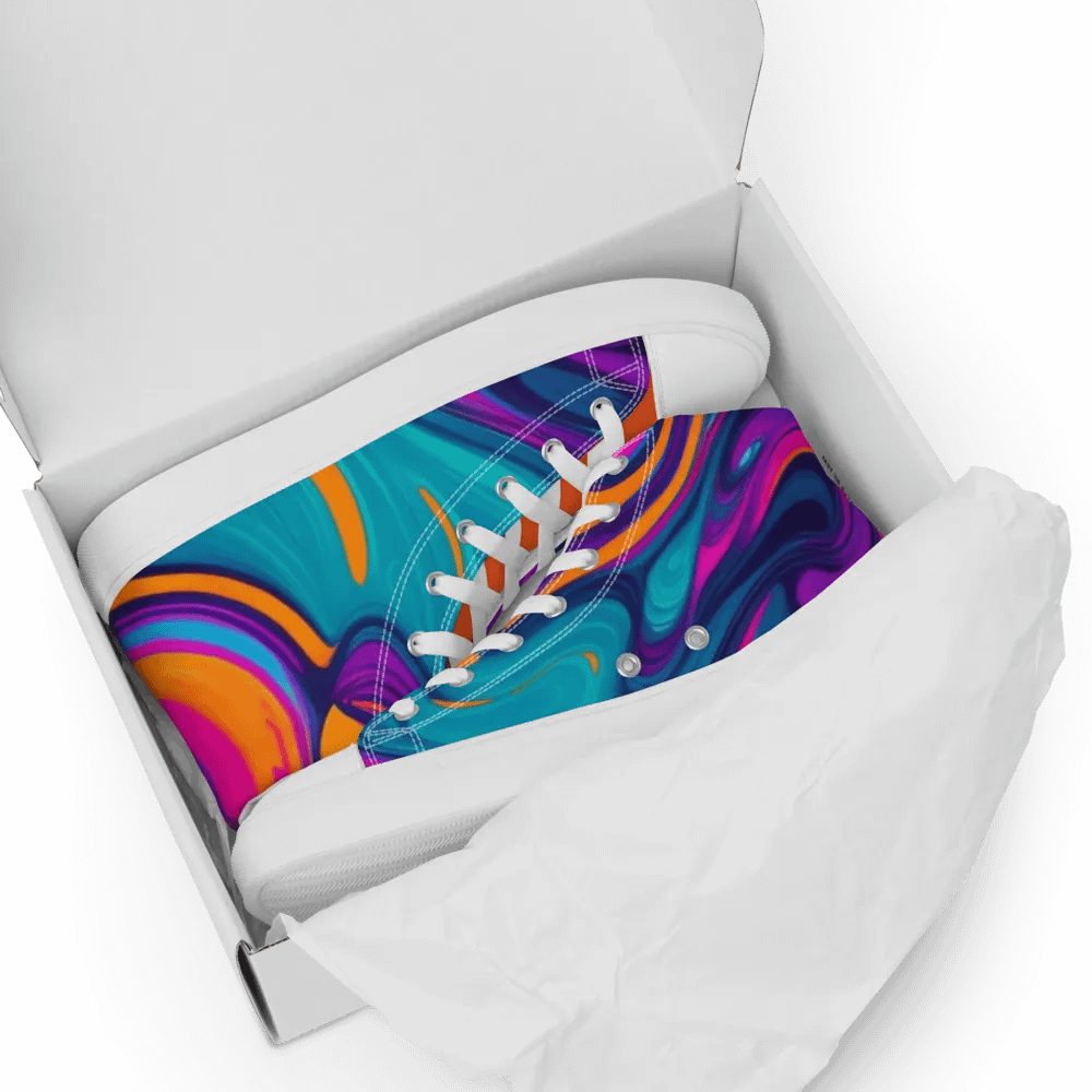 Women's High Top Sneakers - MaKaz Sneakers No.7 product image (8)