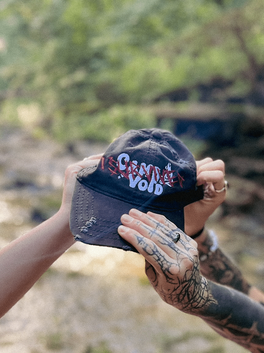 I Survived Camp Void Distressed Dad Hat product image (4)