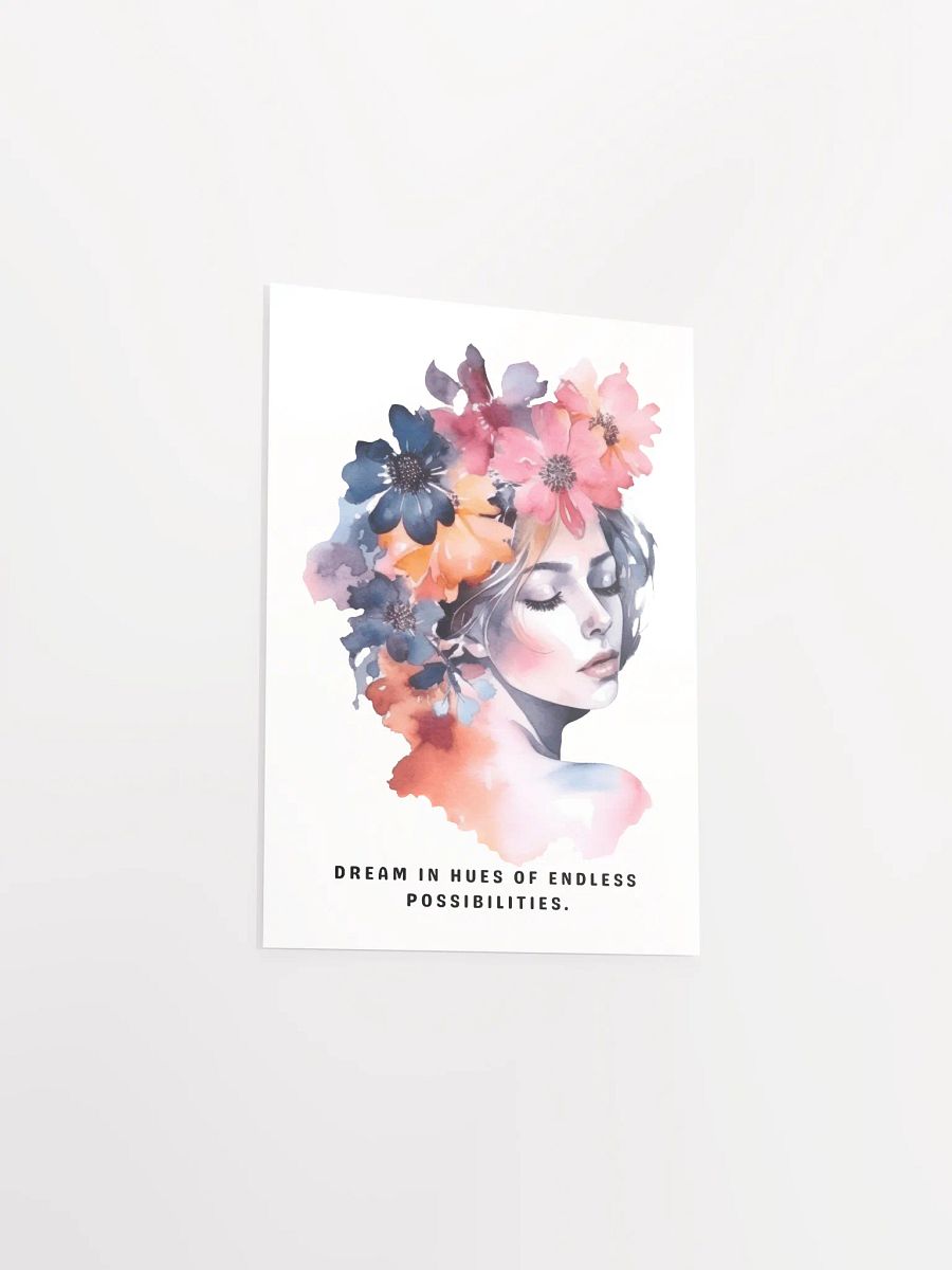 Dreamy Floral Serenity Poster product image (3)