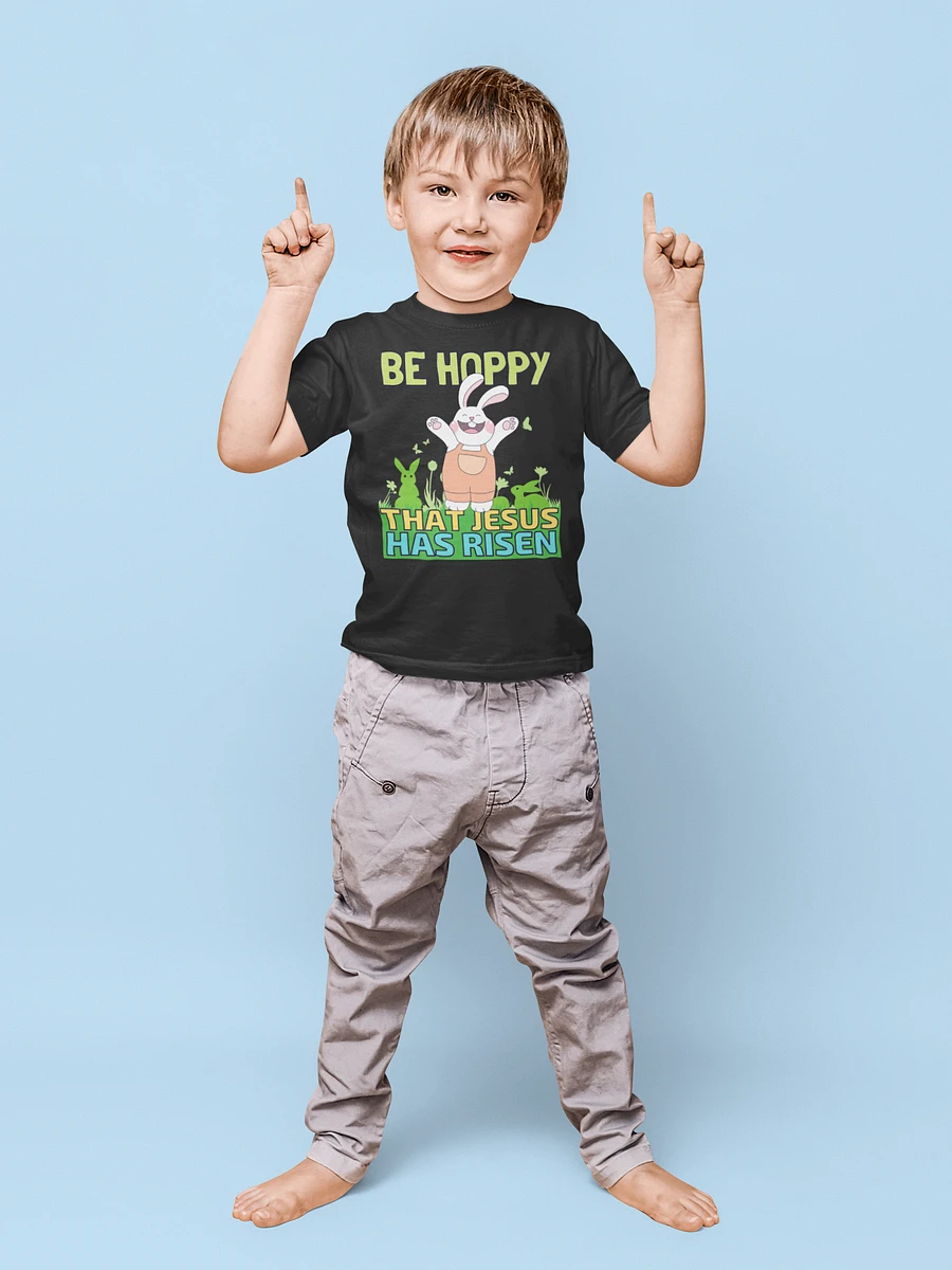 Be Hoppy That Jesus Has Risen Toddler Easter T-Shirt product image (1)