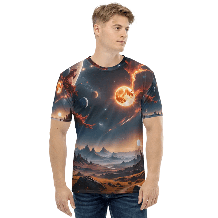 Harmony Celestial All-Over Print Tee product image (2)