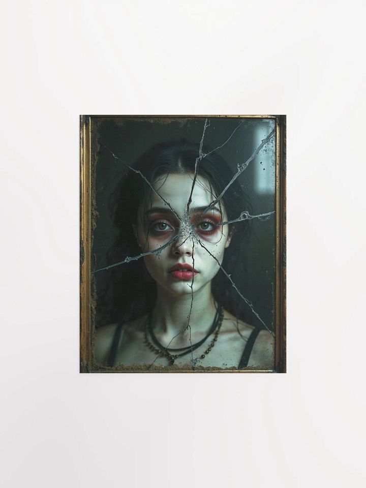 Cracked Gothic Reflections Poster product image (3)