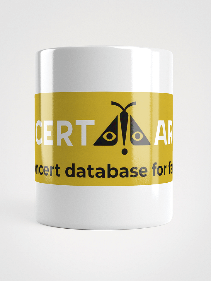 Concert Archives Mug (Yellow/White) product image (1)